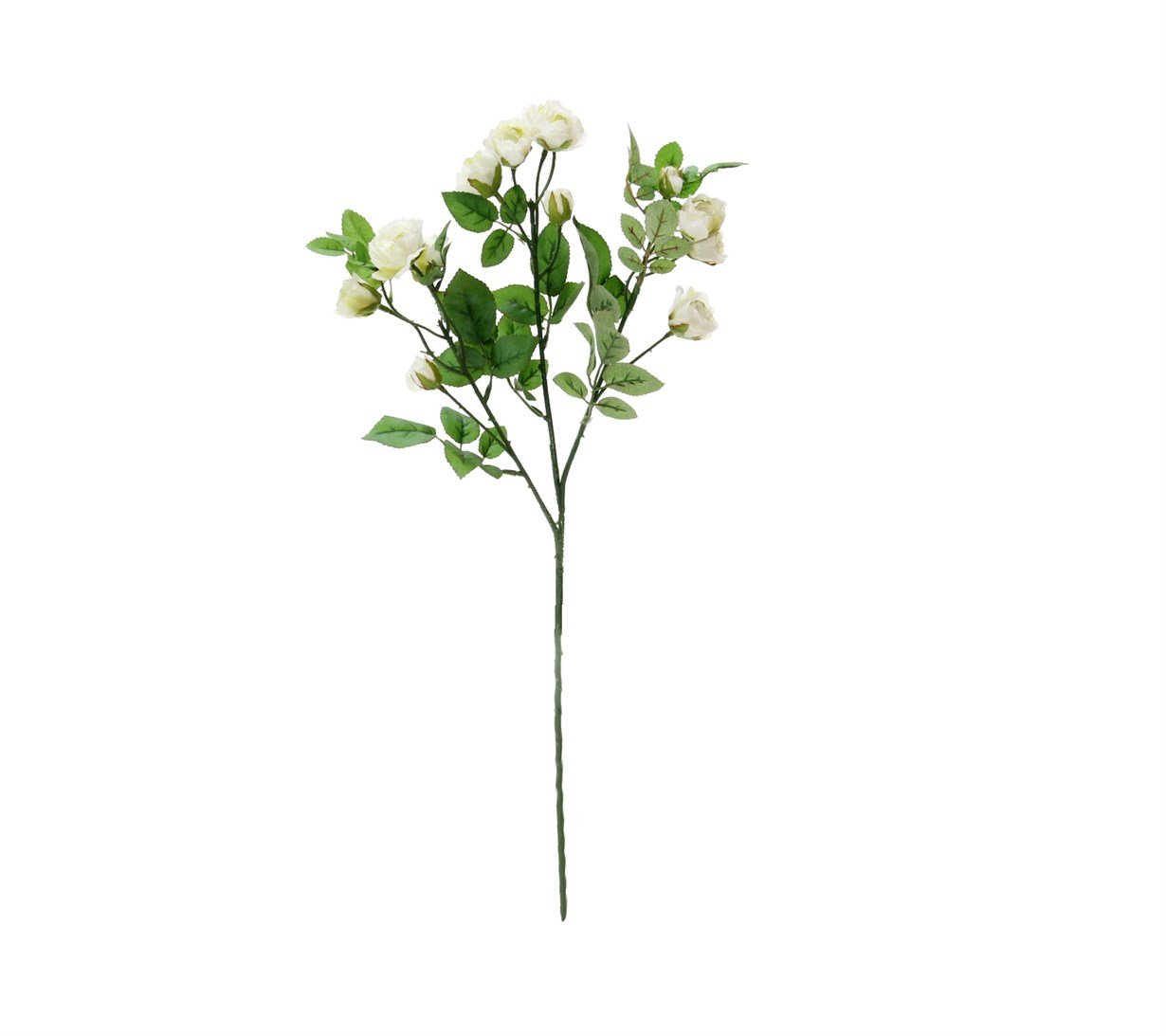 Artificial%20Rose%20Branch%20White%2062%20cm