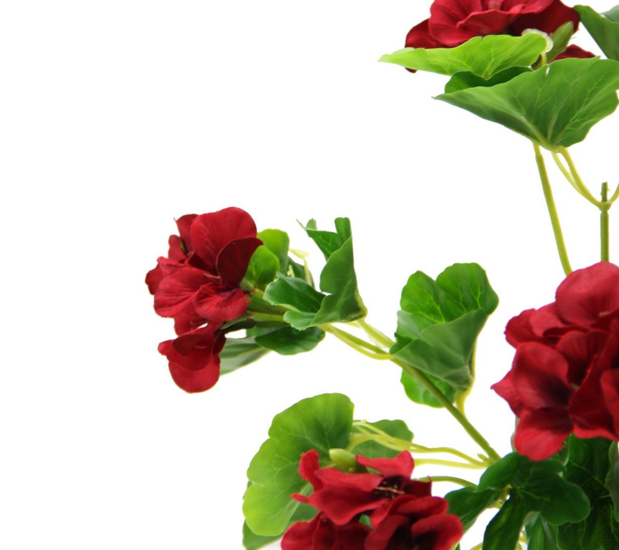 Artificial%20Geranium%20Bouquet%20Red%2035%20Cm