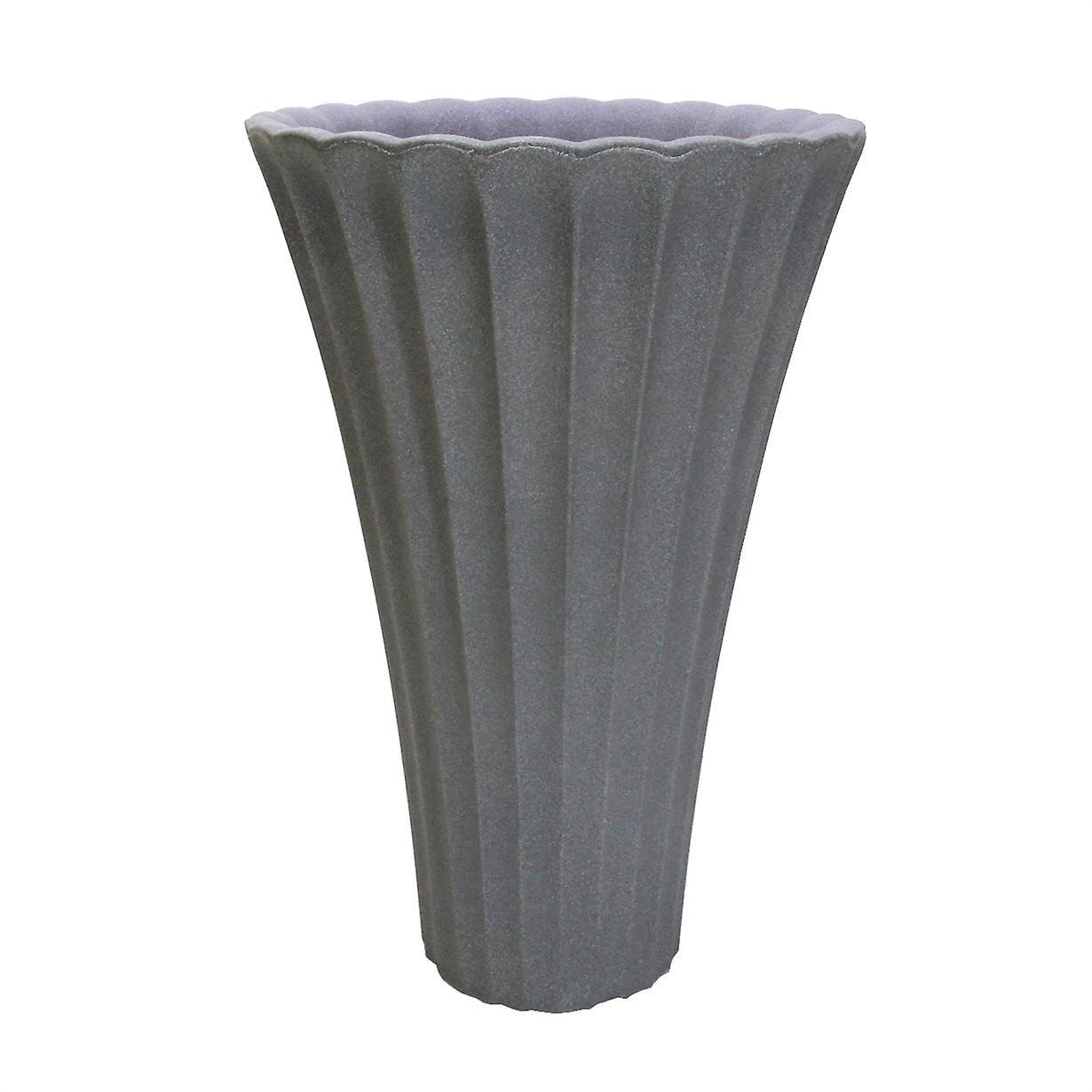 Plastic%20Conical%20Flowerpot%20Gray%2060%20cm