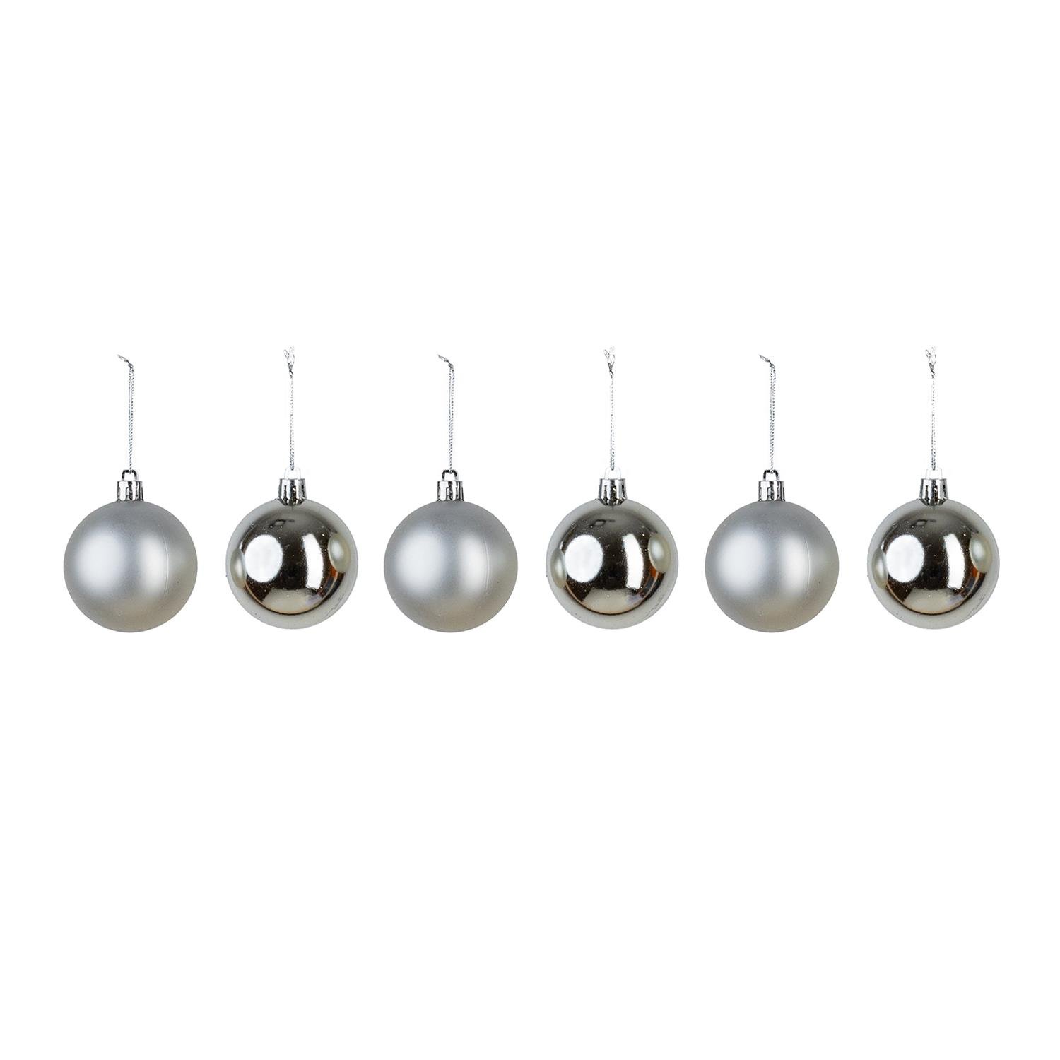 Christmas%20Ornament%206%20Ball%20Silver%206%20cm