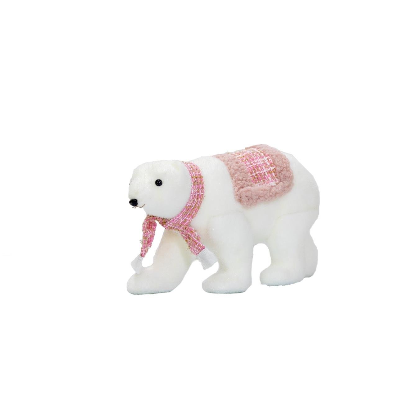 Pink%20Scarf%20Polar%20Bear%2021%20cm