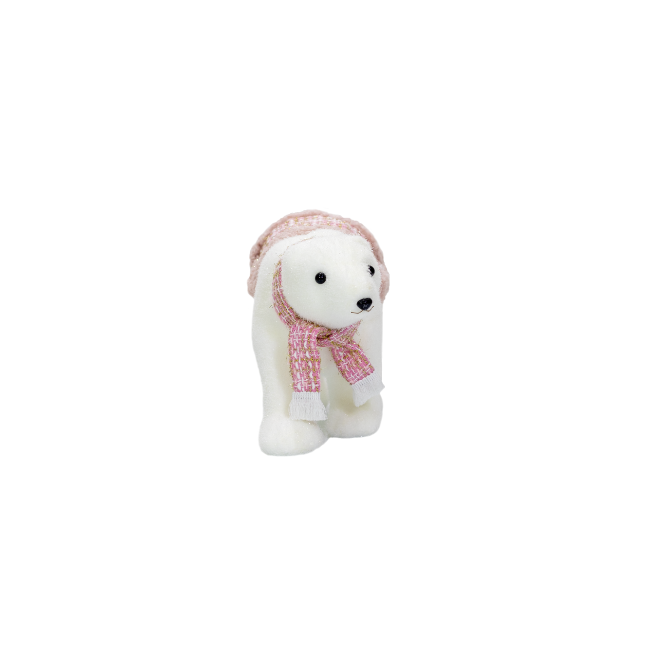 Pink%20Scarf%20Polar%20Bear%2021%20cm