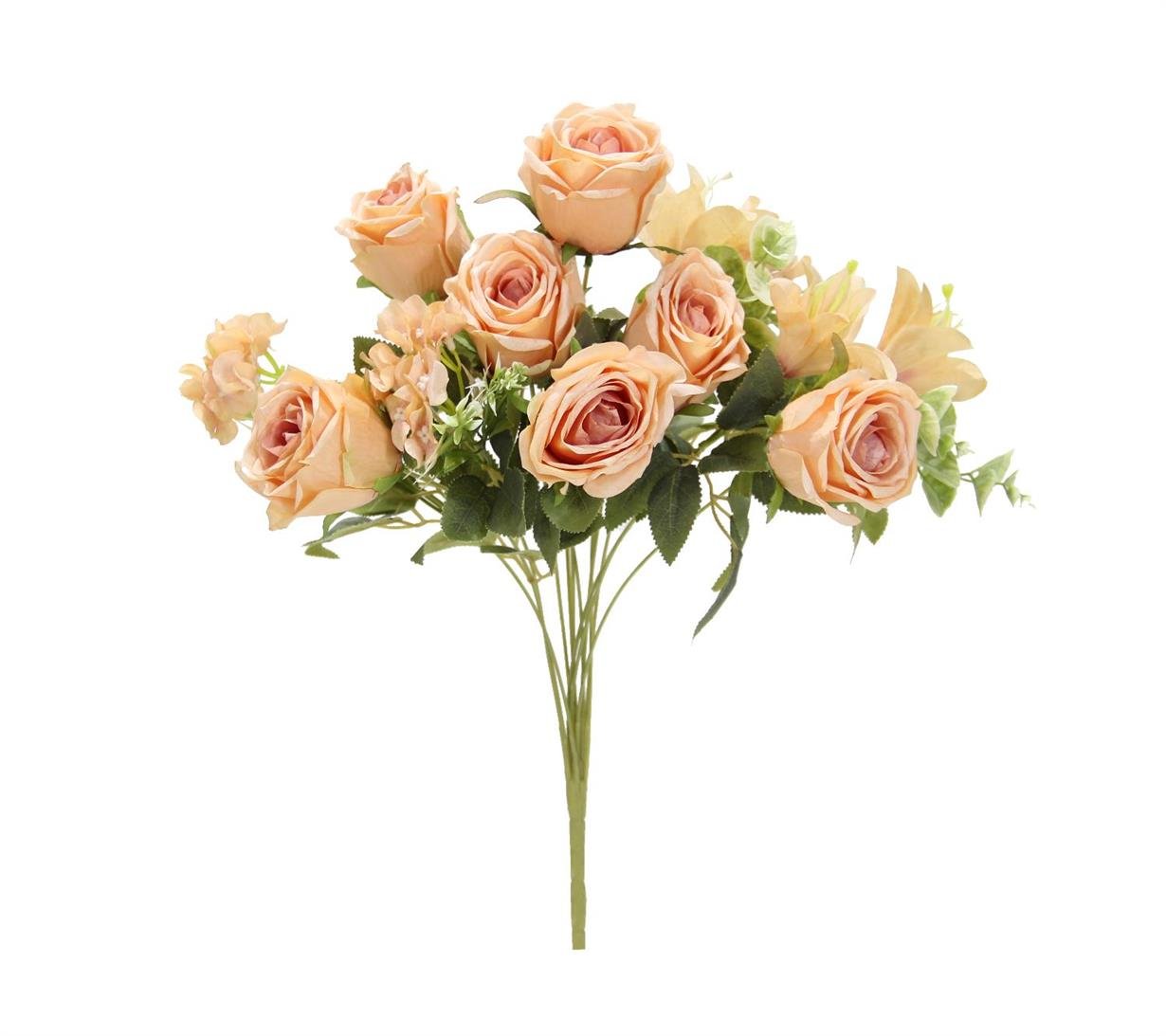 Artificial%20Rose%20Lily%20Hydrangea%20Bouquet%2049%20cm%20Salmon