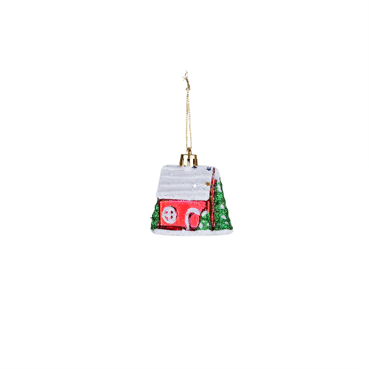 Christmas%20Ornament%204-Piece%20House%20Red%206%20cm