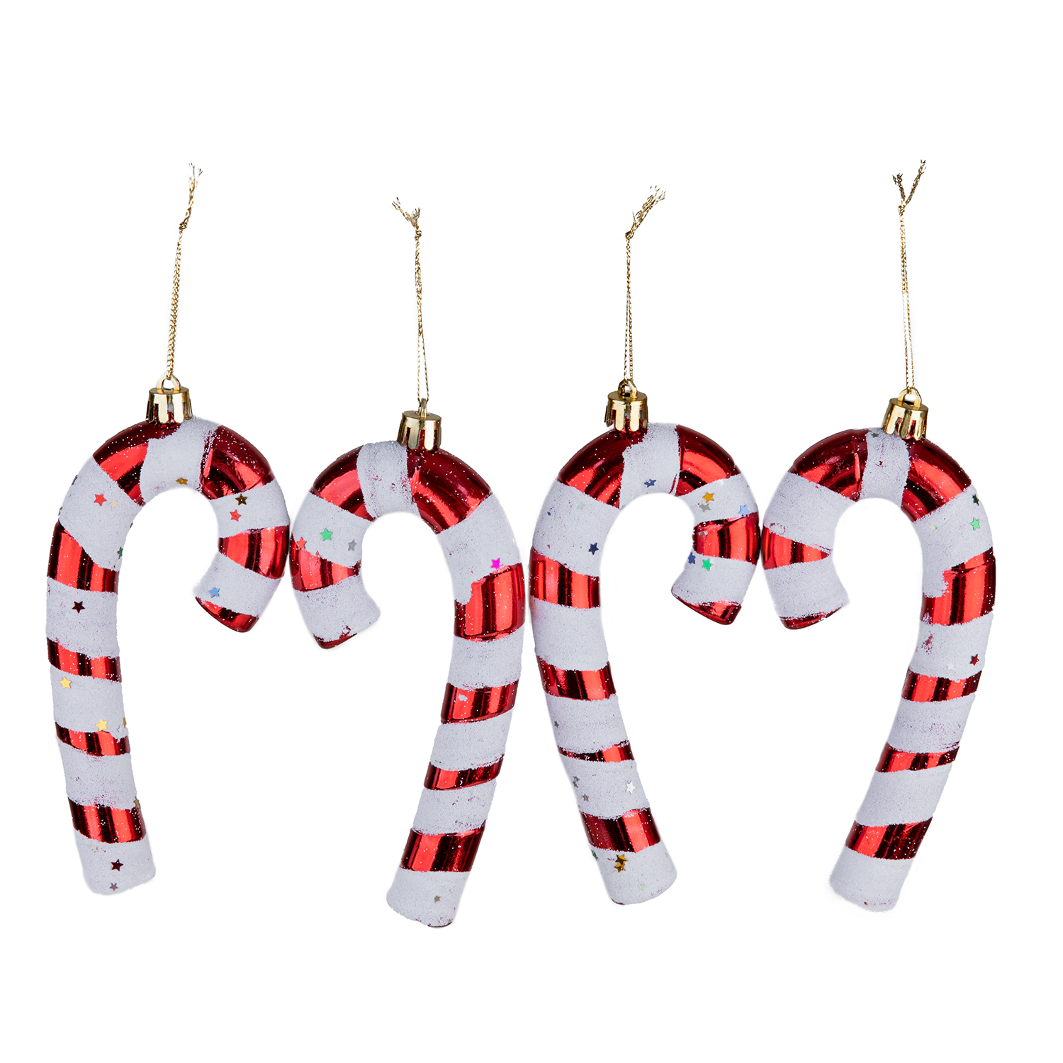 Christmas%20Ornament%204-Piece%20Cane%20Red%20White%2014%20cm