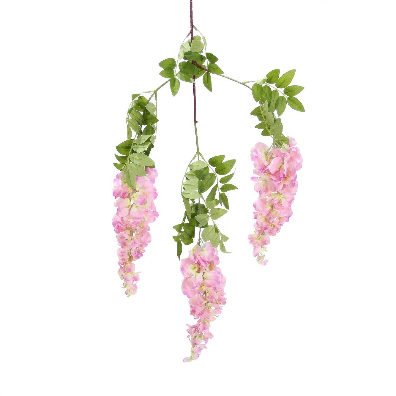 Artificial%20Acacia%20Pendant%20Pink%20105%20cm