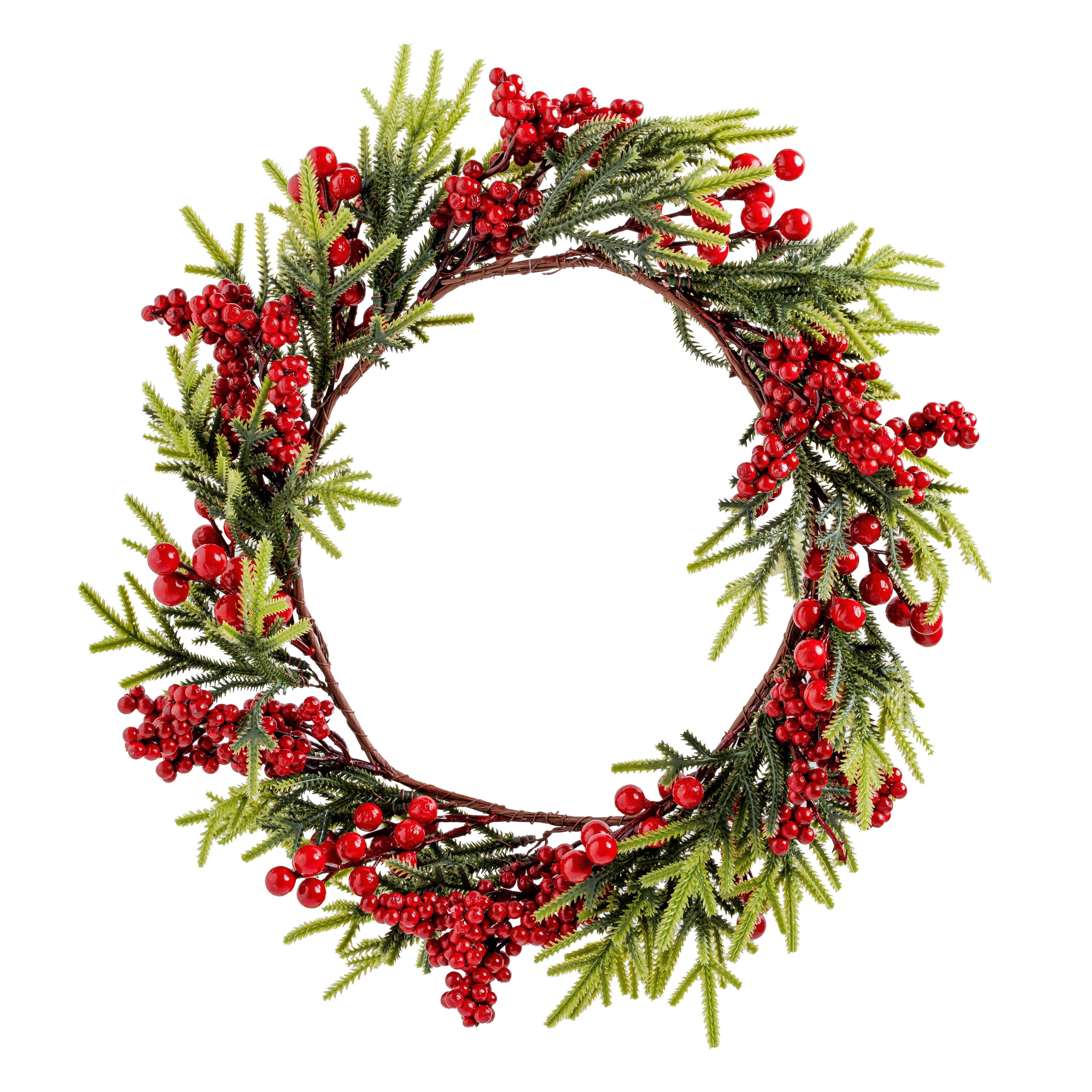 Christmas%20Ornament%20Berry%20Pine%20Hoop%20Green%2040%20cm