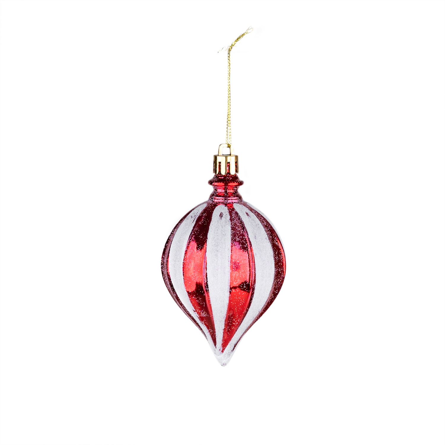 Christmas%20Ornament%206-Piece%20Drop%20Red%2010%20cm