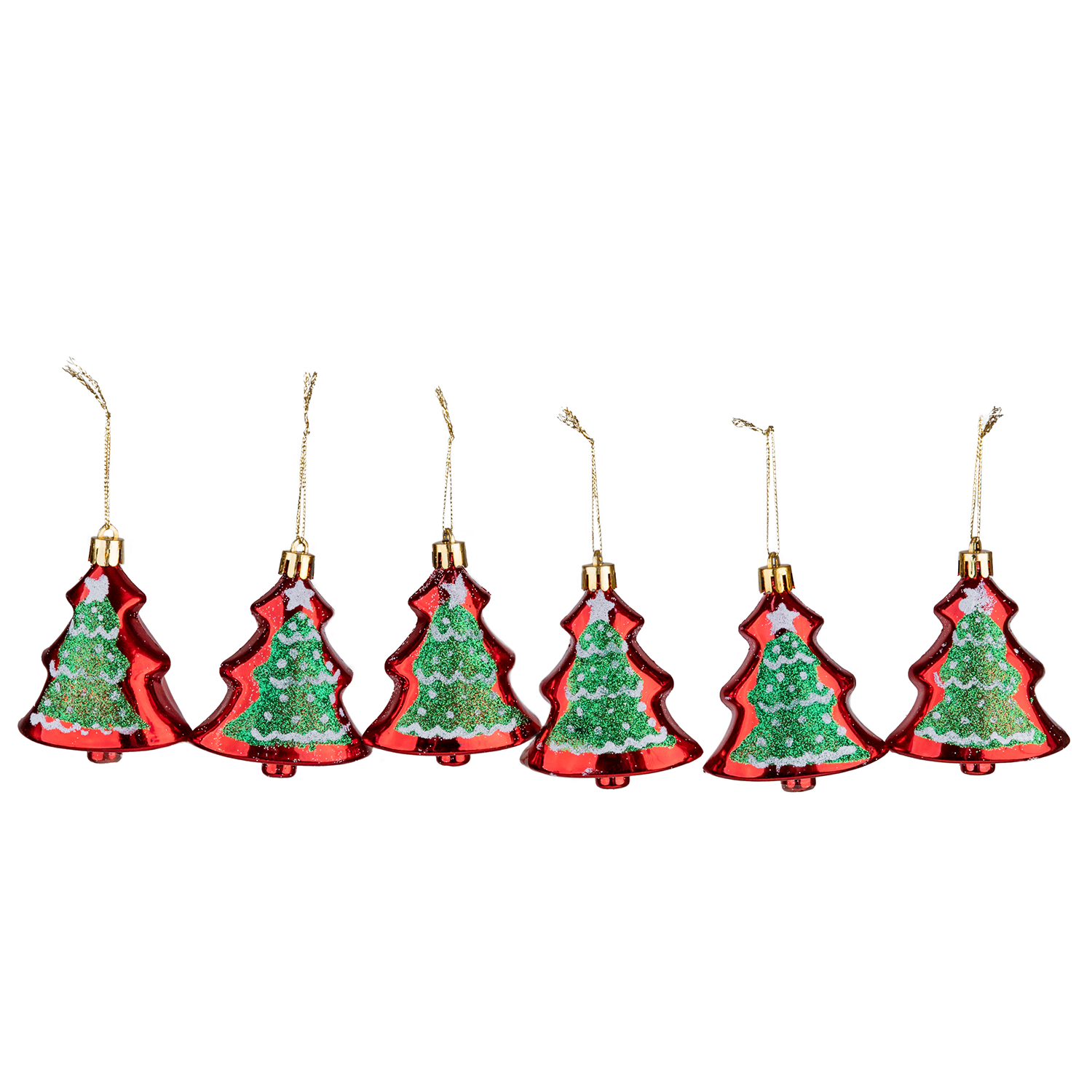 Christmas%20Ornament%206-Piece%20Pine%20Tree%20Red%207%20cm