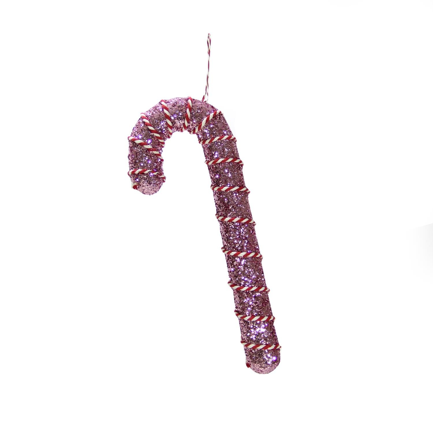 Christmas%20Ornament%20Rope%20Candy%20Cane%20Pink%2025%20cm