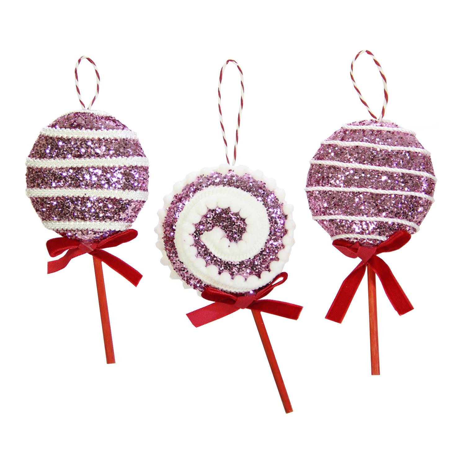 Christmas%20Ornament%203%20Lollipop%20Pink%2015%20cm