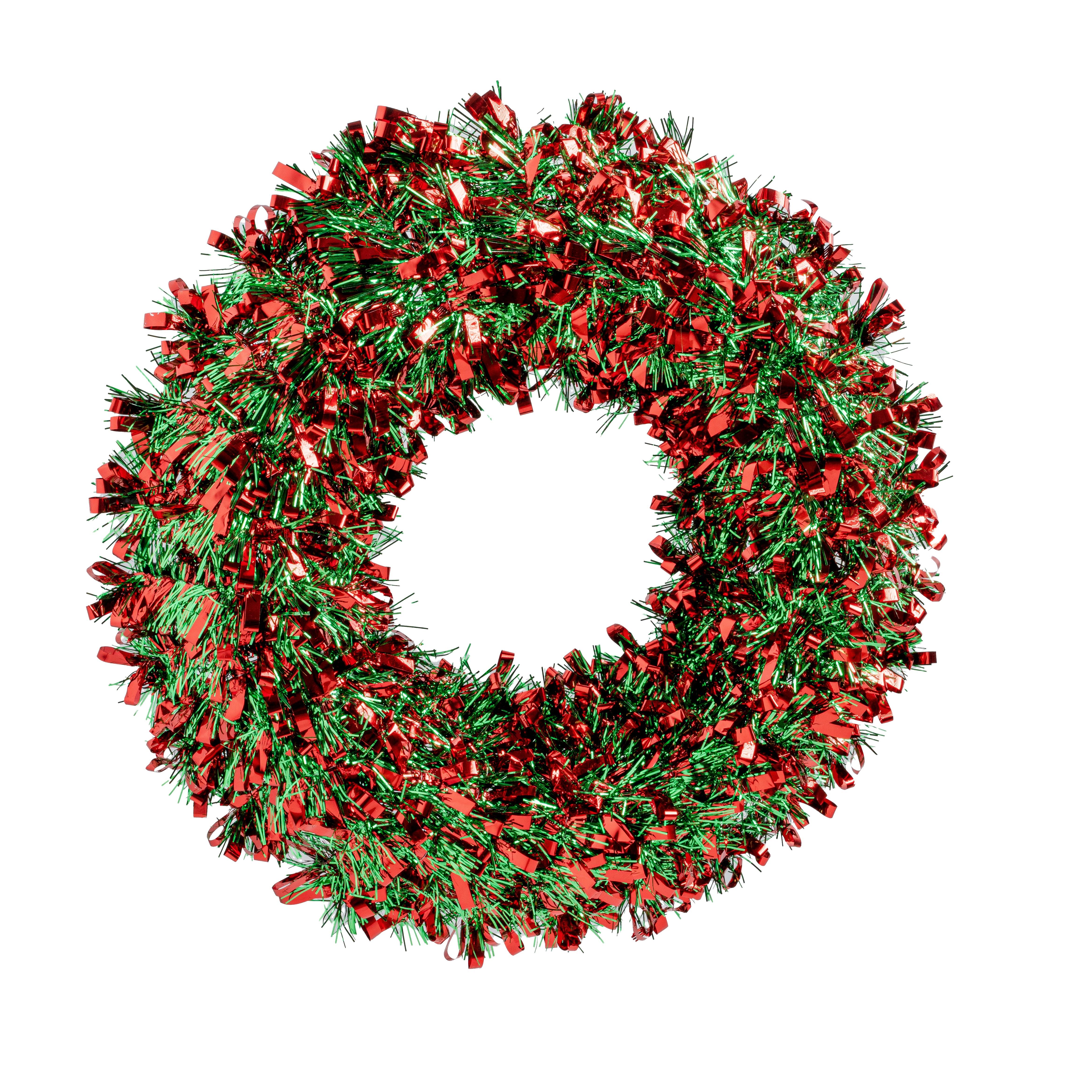 Christmas%20Ornament%20Ribbon%20Circle%20Red%2038%20cm