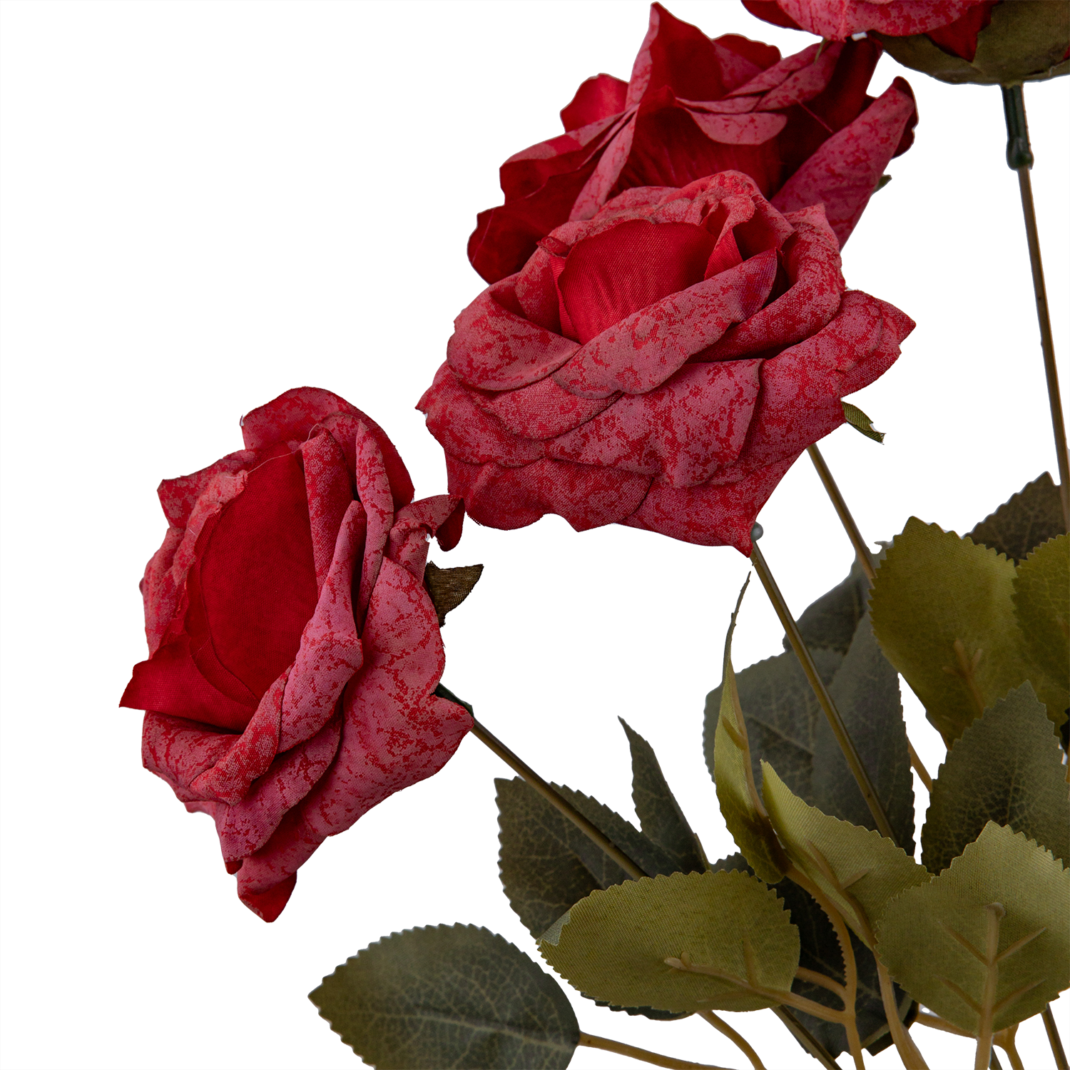 Artificial%20Rose%20Bouquet%20Red%2040%20cm