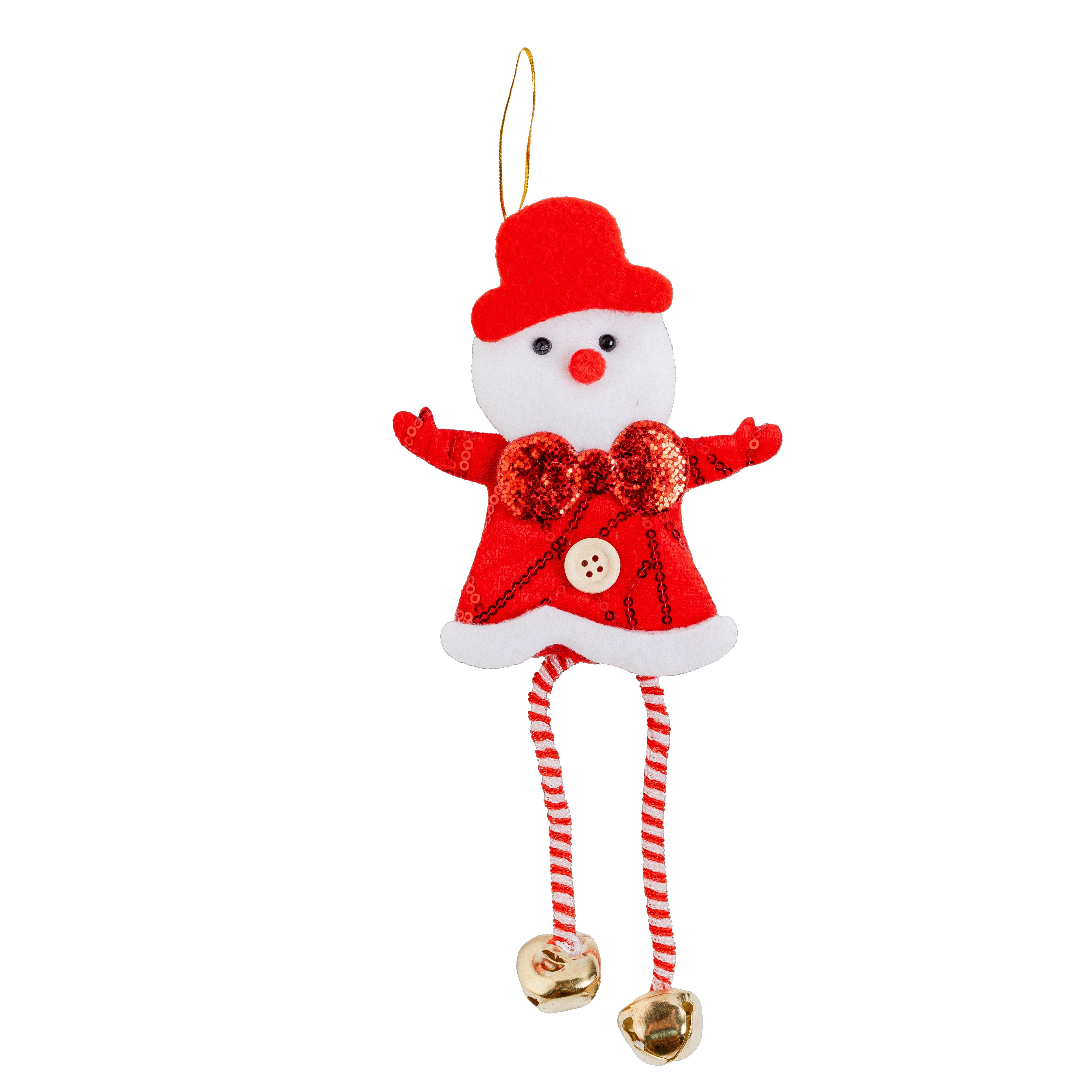 Christmas%20Ornament%20Snowman%20with%20Rattle%20Figure%20Red%2022%20cm