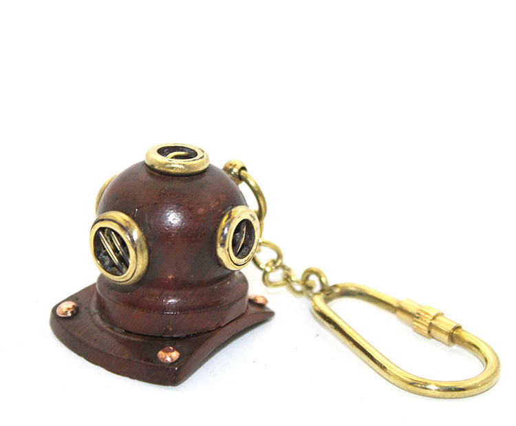 Brass%20Diving%20Helmet%20Keychain%202140C