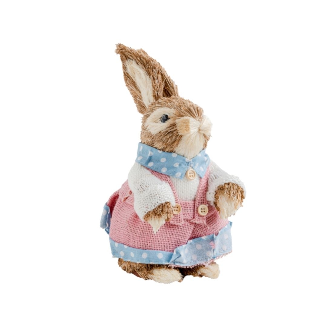 Decorative%20Rabbit%20Pink%2025%20cm