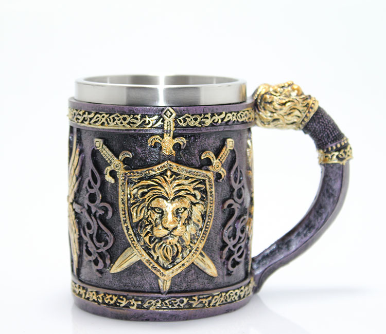 Stainless%20Steel%20Mug%20with%20Lion%20Bust%20Design%20ALK1016