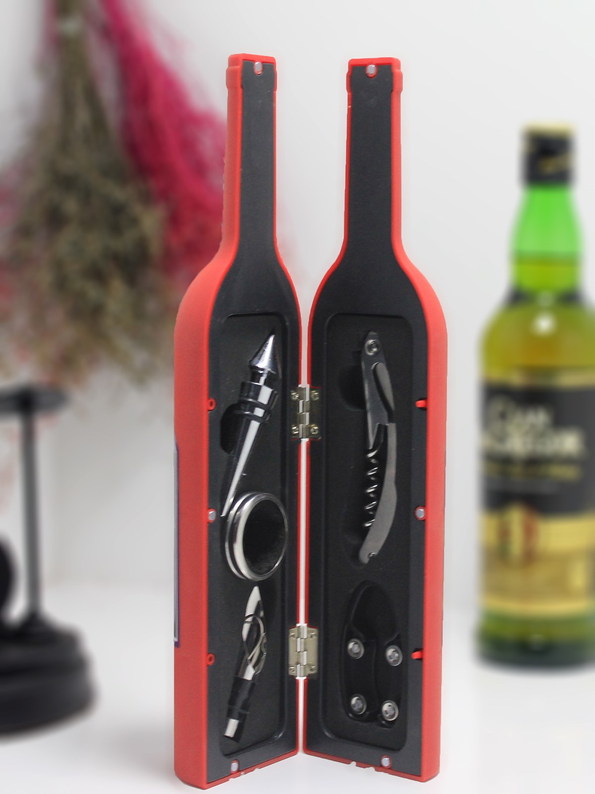 Bottle%20Corkscrew%20Set%20Wine%20Rack%20Red%20Large%20ALK1390