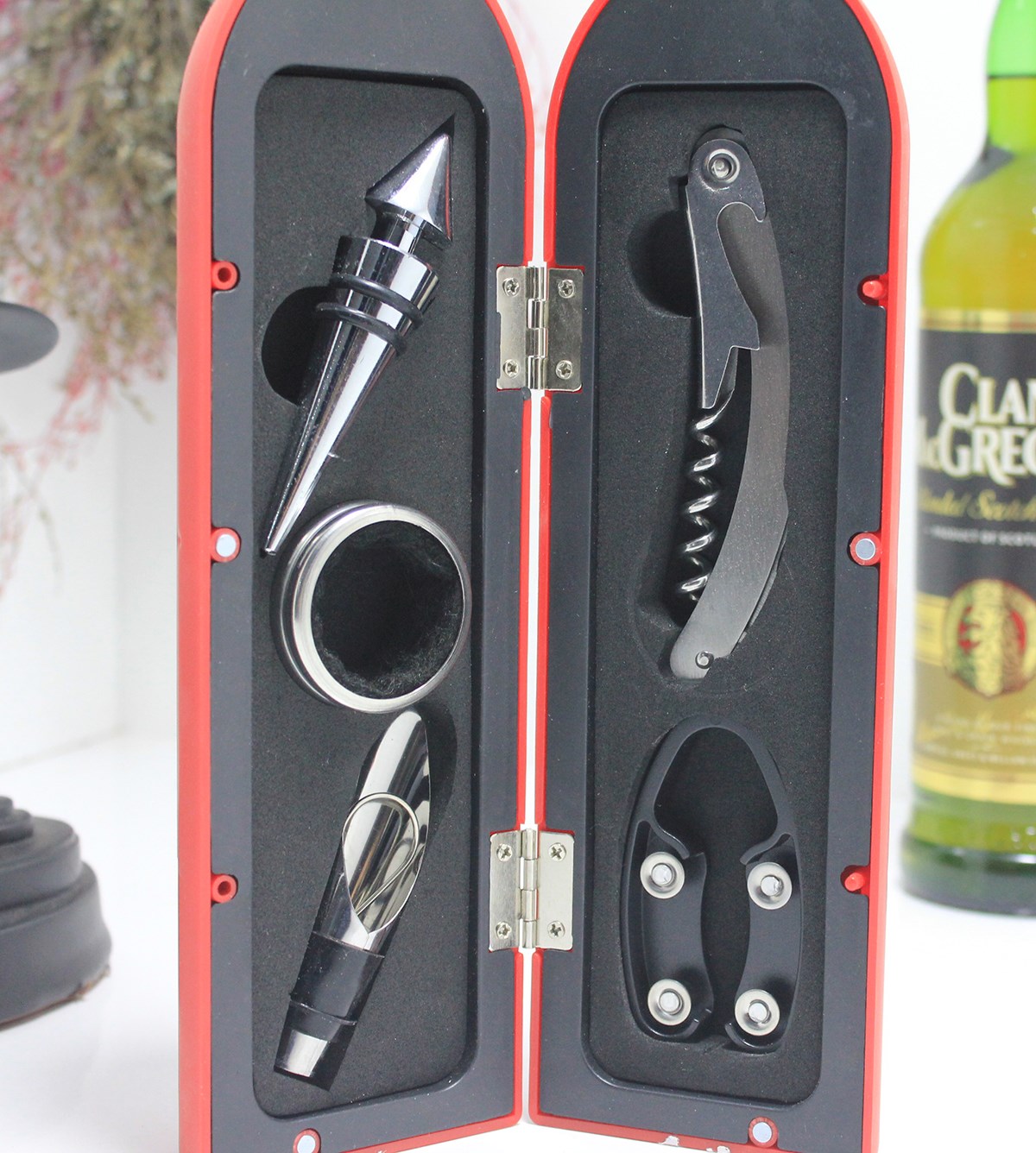 Bottle%20Corkscrew%20Set%20Wine%20Rack%20Red%20Large%20ALK1390