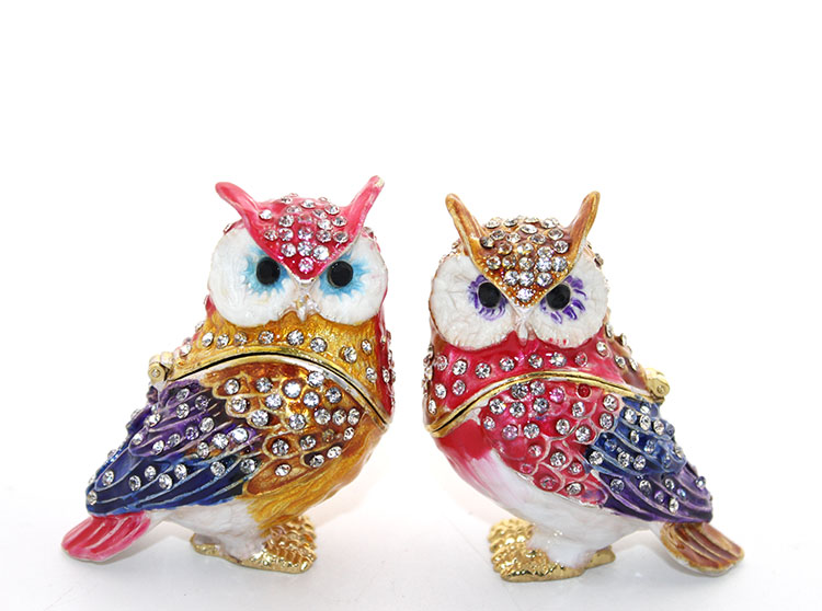 Swaroski%20Stone%202’Owl%20Set%20Alk1930