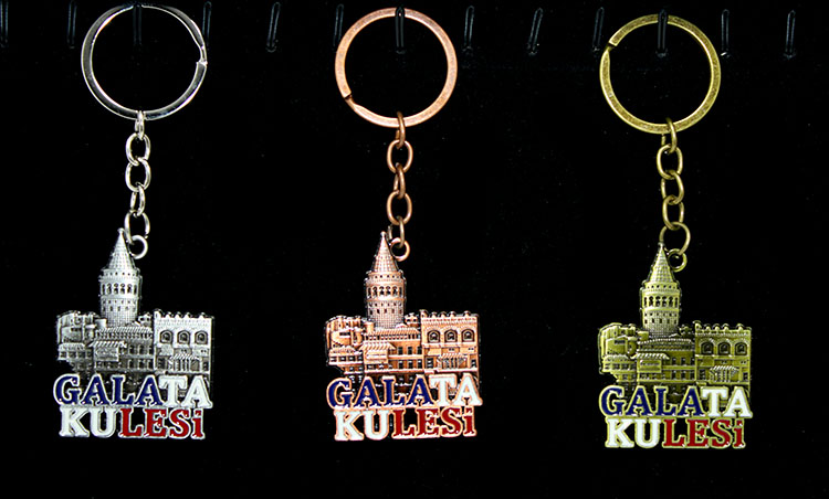 Metal%20Galata%20Tower%20Keychain%20Alk2212