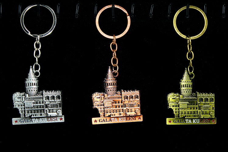 Metal%20Galata%20Tower%20Keychain%20Alk2214