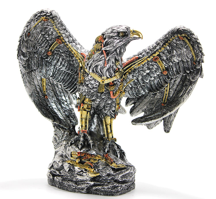 Steampunk%20Polyester%20Eagle%20Figure%20Alk2459