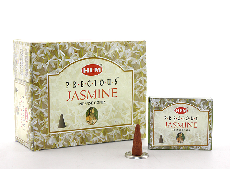 Precious%20Jasmine%20Aromalı%20Konik%20Tütsü