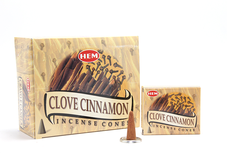 Clove%20Cinnamon%20Aromalı%20Konik%20Tütsü