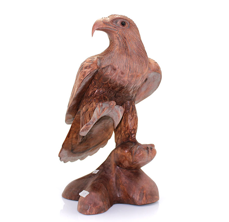 Wooden%20Hand%20Carved%20Eagle%20No:10