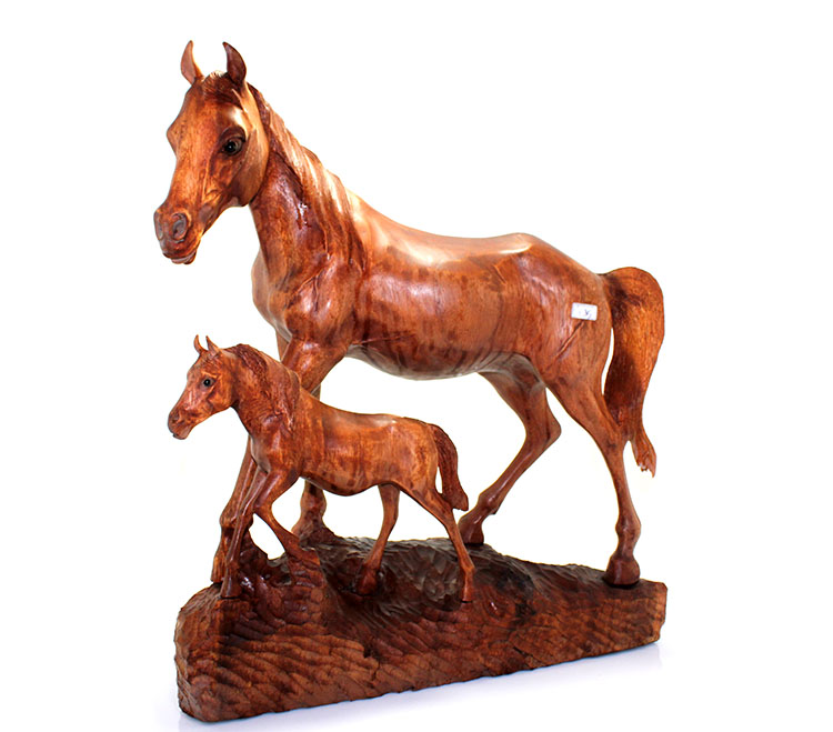 Wooden%20Hand%20Carved%20Baby%20Horse%20No:3