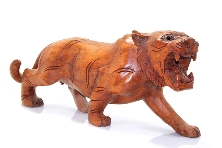 Wooden%20Hand%20Carved%20Tiger%20Figure%20No:7