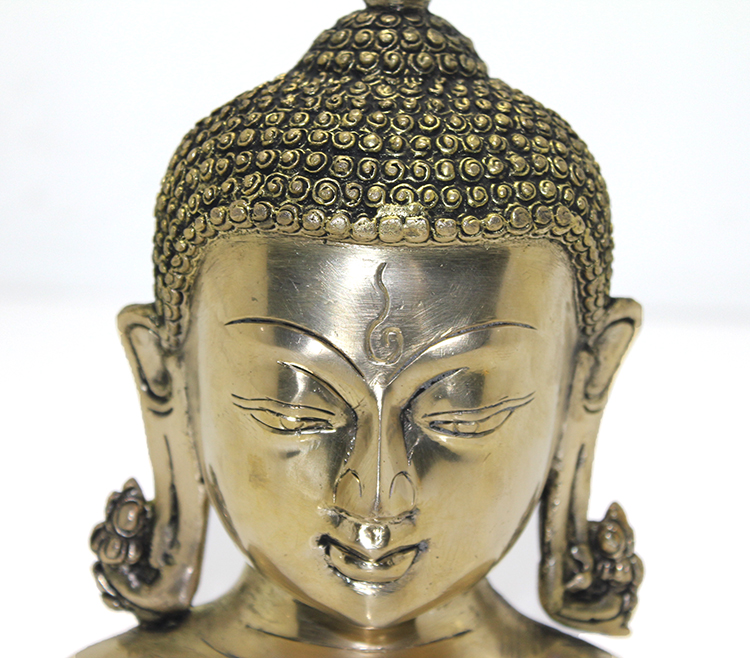 Metal%20Buddha%20Bust%20Figurine%2016%20Cm%20KSK267