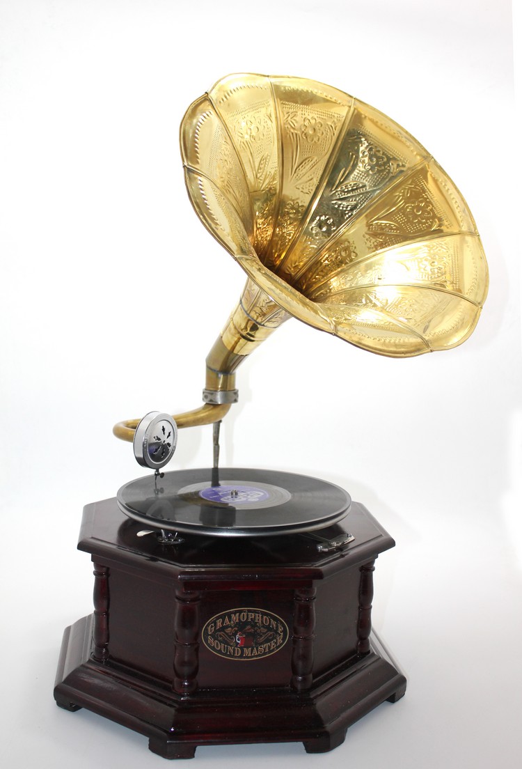 Wooden%20Octagonal%20Gramophone%20Record%20Player%20Ksk3104