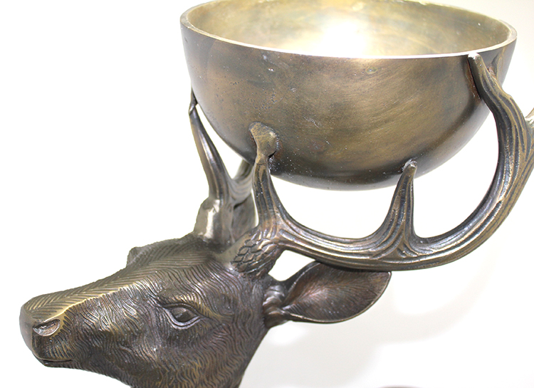 Metal%20Deer%20Bowl%2077%20Cm%20KSK320