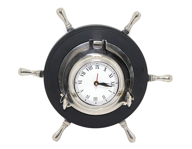 Wall%20Hanging%20Clock%20with%20Steering%20Wheel%20NI3082