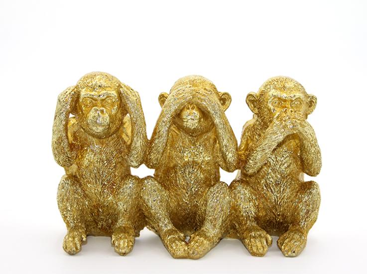 Polyester 3 Monkeys 019-804