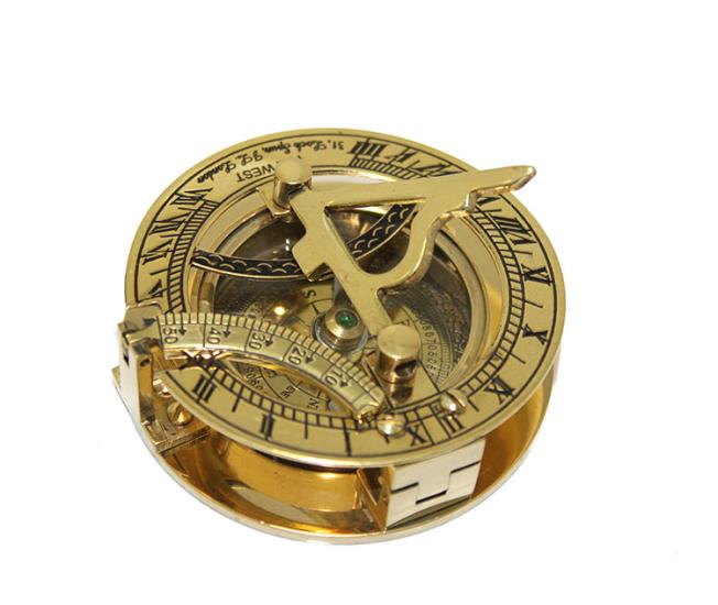 Brass Sundial and Compass Model 2028