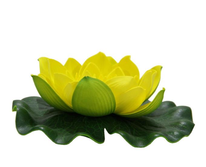 Artificial Lotus Flower Yellow