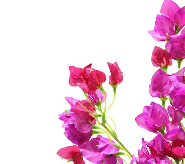 Artificial Fuchsia Bougainvillea Branch 118 cm