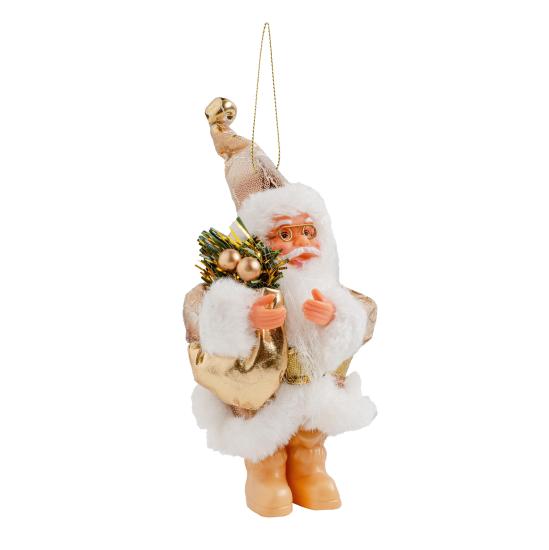 Mini Noel Baba Altın 13 cm