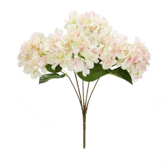 Artificial Hydrangea Bunch Pink 45 cm