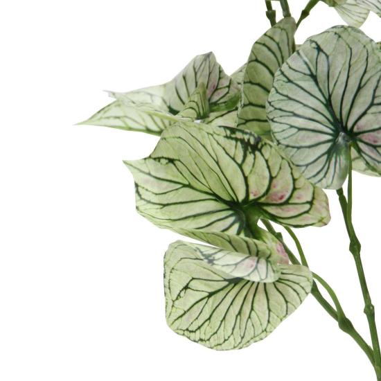 Yapay Caladium Sarmaşık Demeti Açık Yeşil 40 cm