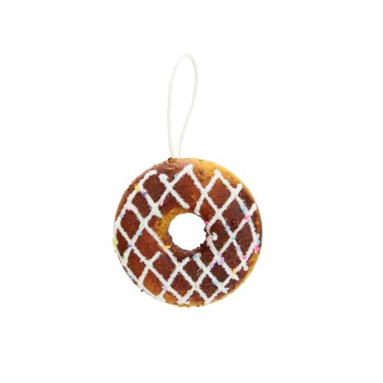 Yılbaşı Süsü Donut 10 cm