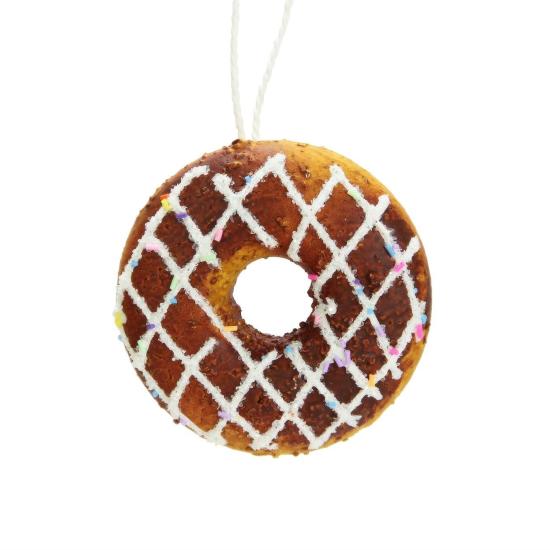 Yılbaşı Süsü Donut 10 cm