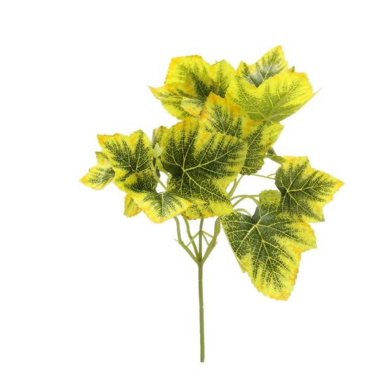 Artificial Hedera Bunch 34 cm Green Yellow