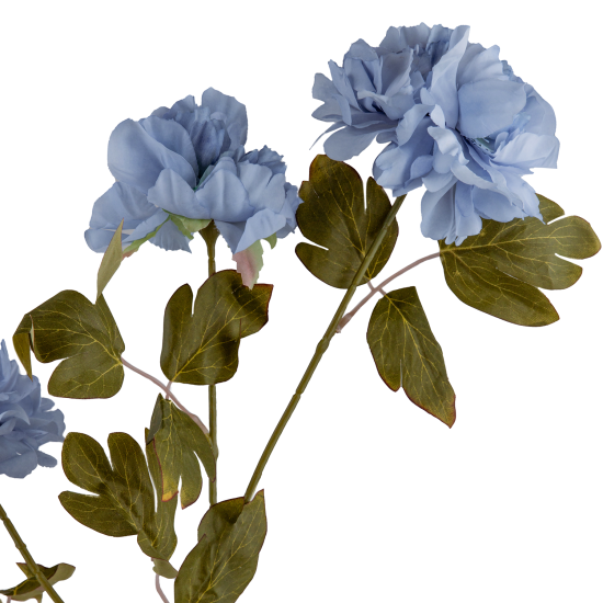 Artificial Wild Rose Branch Blue 80 cm