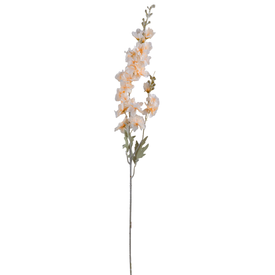 Artificial Delphinium Branch Salmon 85 cm