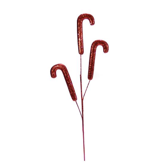 Christmas Candy Cane Pike Red 64 cm