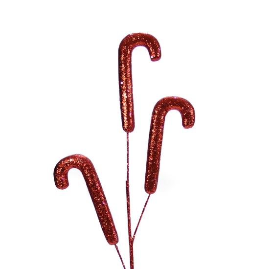 Christmas Candy Cane Pike Red 64 cm